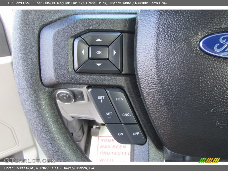 Controls of 2017 F550 Super Duty XL Regular Cab 4x4 Crane Truck