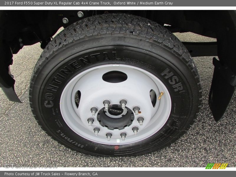  2017 F550 Super Duty XL Regular Cab 4x4 Crane Truck Wheel
