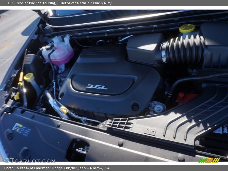 Billet Silver Metallic / Black/Alloy 2017 Chrysler Pacifica Touring