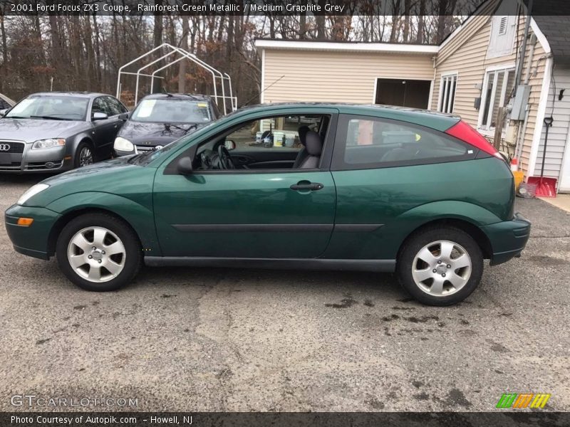  2001 Focus ZX3 Coupe Rainforest Green Metallic