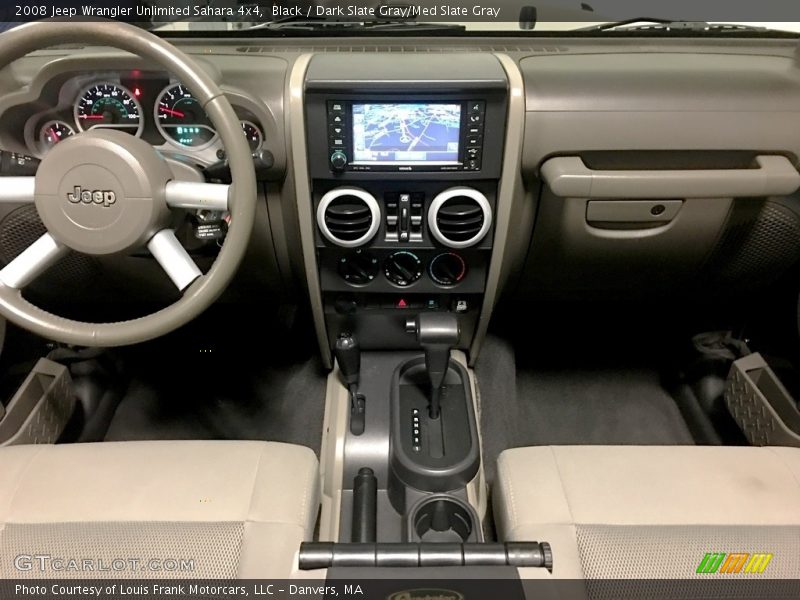 Black / Dark Slate Gray/Med Slate Gray 2008 Jeep Wrangler Unlimited Sahara 4x4