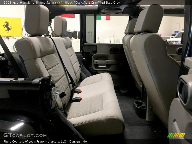 Black / Dark Slate Gray/Med Slate Gray 2008 Jeep Wrangler Unlimited Sahara 4x4