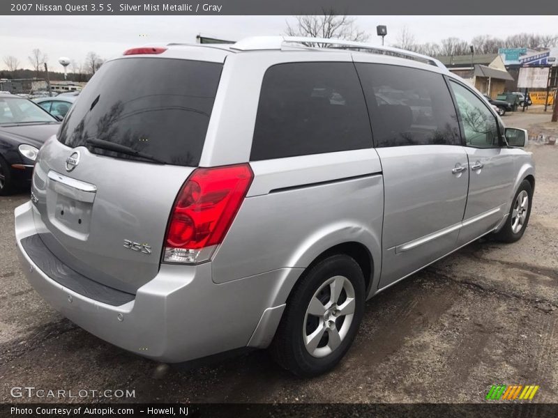 Silver Mist Metallic / Gray 2007 Nissan Quest 3.5 S