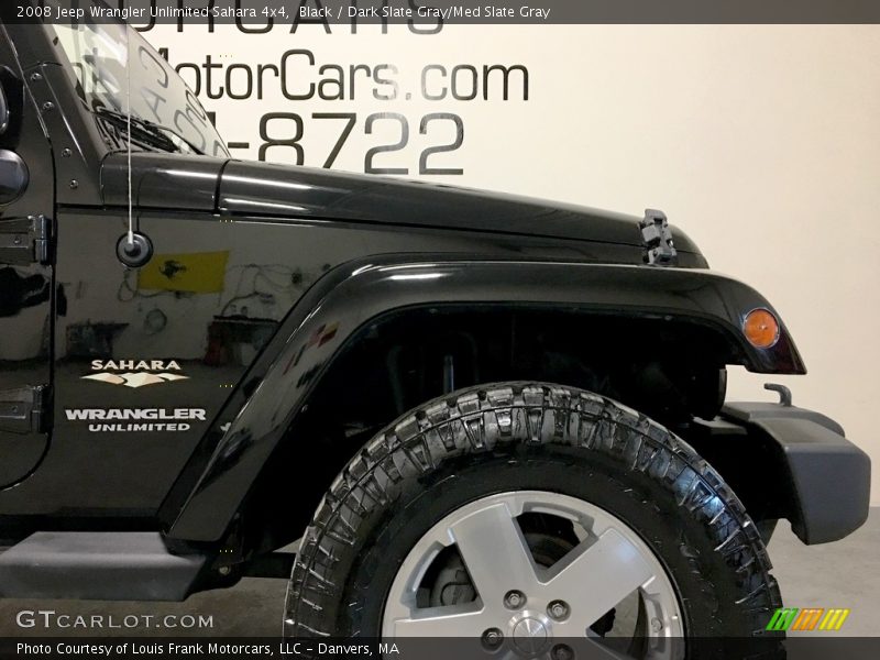 Black / Dark Slate Gray/Med Slate Gray 2008 Jeep Wrangler Unlimited Sahara 4x4