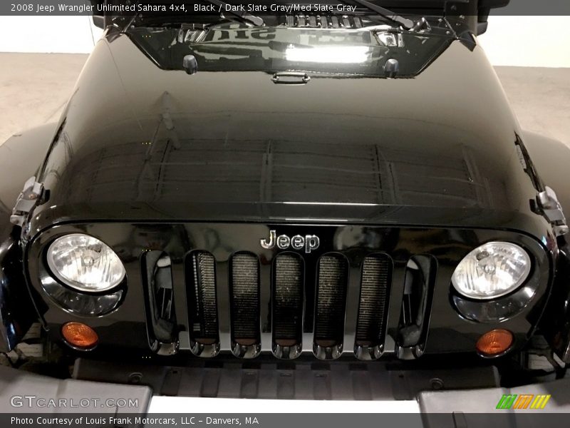 Black / Dark Slate Gray/Med Slate Gray 2008 Jeep Wrangler Unlimited Sahara 4x4