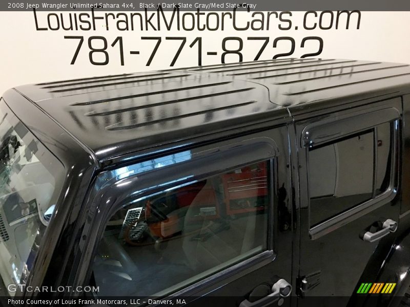 Black / Dark Slate Gray/Med Slate Gray 2008 Jeep Wrangler Unlimited Sahara 4x4