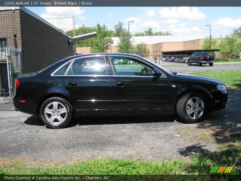 Brilliant Black / Ebony 2006 Audi A4 2.0T Sedan