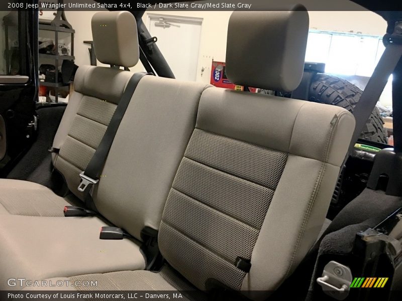 Black / Dark Slate Gray/Med Slate Gray 2008 Jeep Wrangler Unlimited Sahara 4x4
