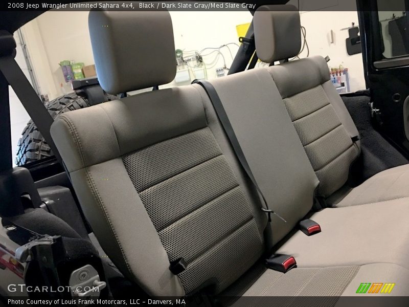 Black / Dark Slate Gray/Med Slate Gray 2008 Jeep Wrangler Unlimited Sahara 4x4