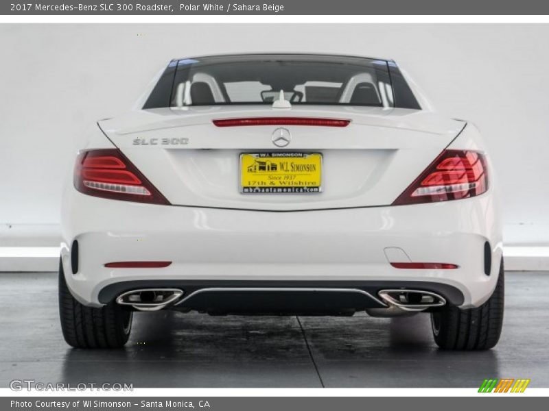 Polar White / Sahara Beige 2017 Mercedes-Benz SLC 300 Roadster