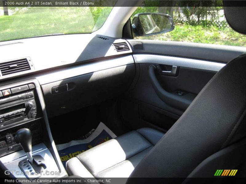 Brilliant Black / Ebony 2006 Audi A4 2.0T Sedan