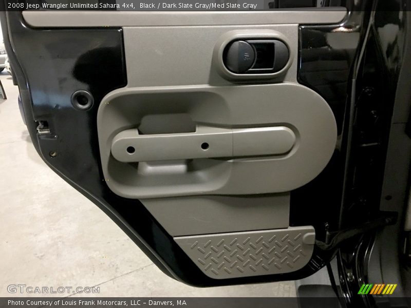 Black / Dark Slate Gray/Med Slate Gray 2008 Jeep Wrangler Unlimited Sahara 4x4