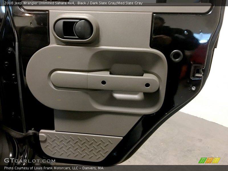 Black / Dark Slate Gray/Med Slate Gray 2008 Jeep Wrangler Unlimited Sahara 4x4