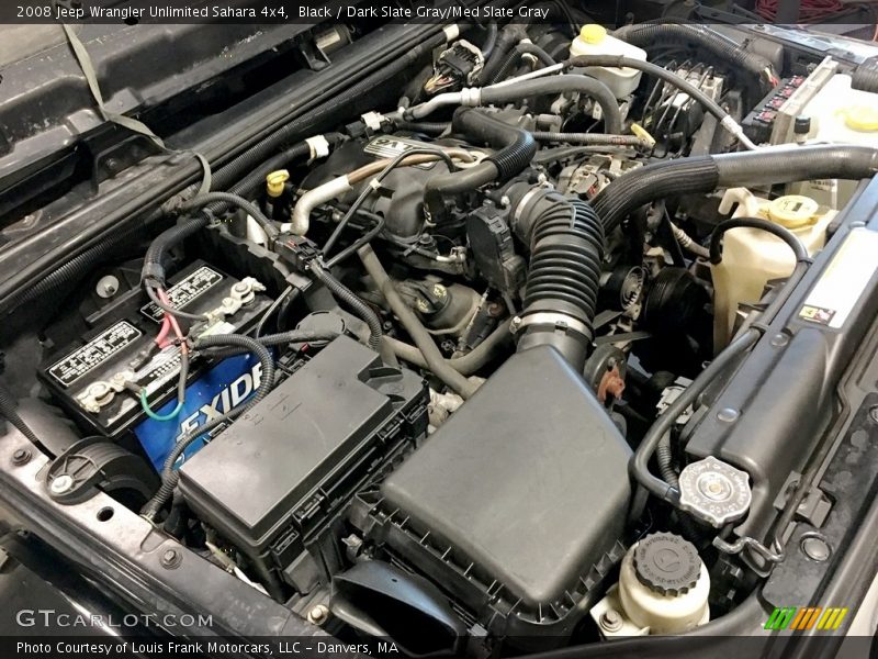 Black / Dark Slate Gray/Med Slate Gray 2008 Jeep Wrangler Unlimited Sahara 4x4
