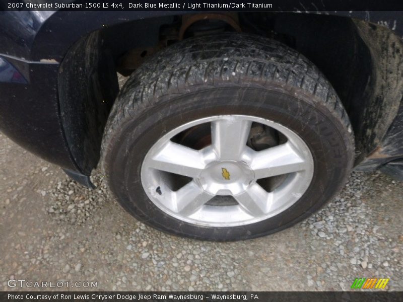Dark Blue Metallic / Light Titanium/Dark Titanium 2007 Chevrolet Suburban 1500 LS 4x4