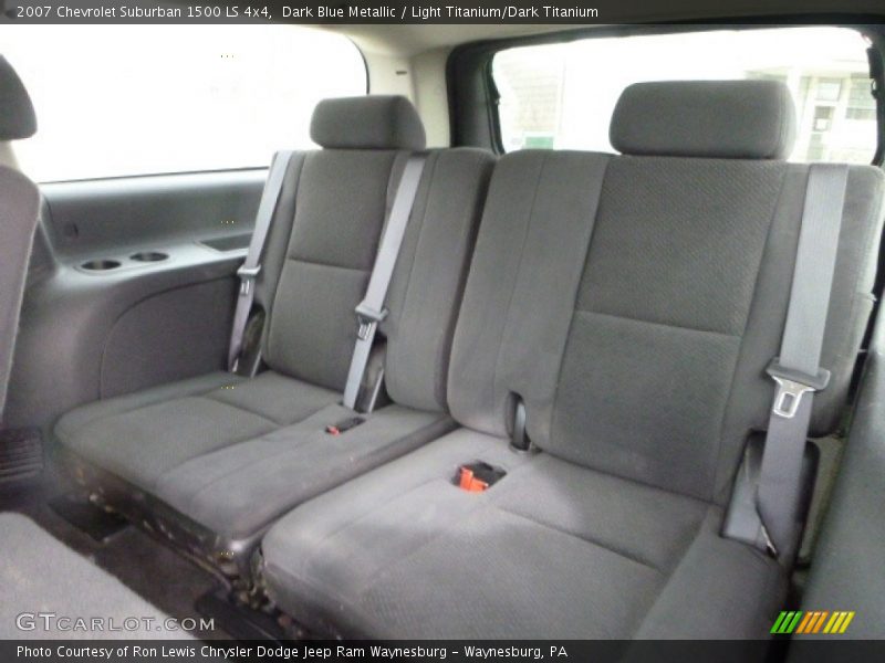 Dark Blue Metallic / Light Titanium/Dark Titanium 2007 Chevrolet Suburban 1500 LS 4x4
