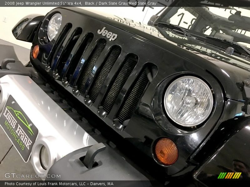 Black / Dark Slate Gray/Med Slate Gray 2008 Jeep Wrangler Unlimited Sahara 4x4