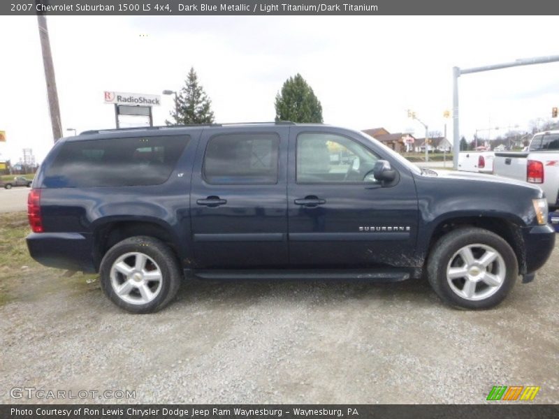 Dark Blue Metallic / Light Titanium/Dark Titanium 2007 Chevrolet Suburban 1500 LS 4x4