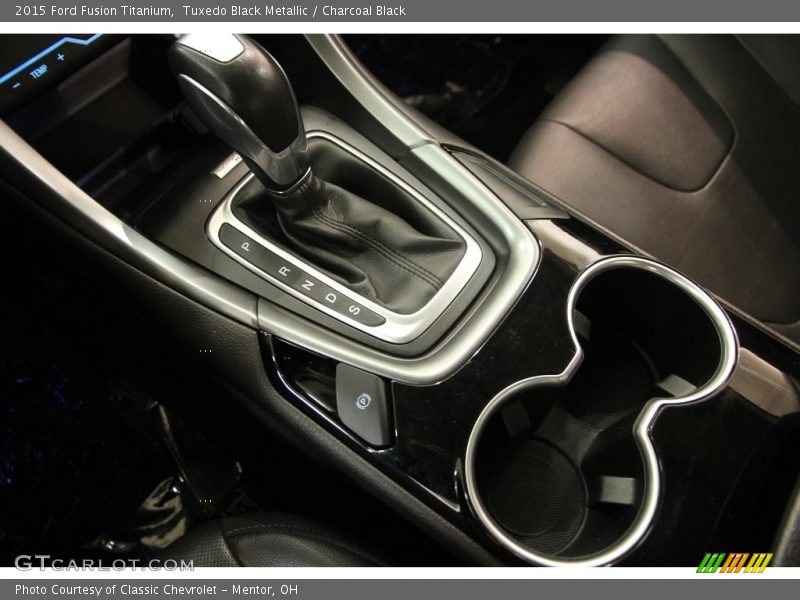 Tuxedo Black Metallic / Charcoal Black 2015 Ford Fusion Titanium