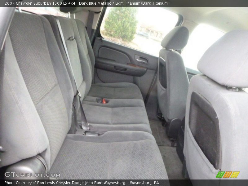 Dark Blue Metallic / Light Titanium/Dark Titanium 2007 Chevrolet Suburban 1500 LS 4x4