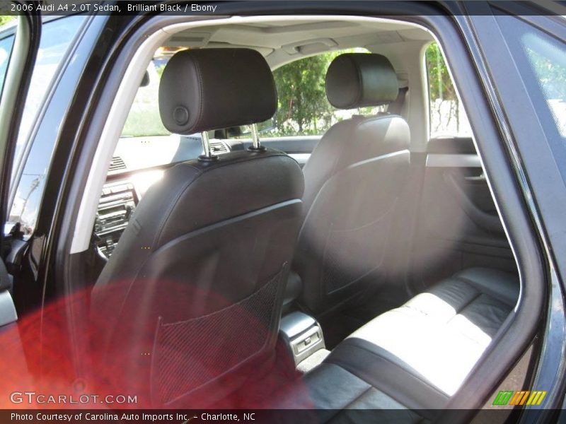 Brilliant Black / Ebony 2006 Audi A4 2.0T Sedan