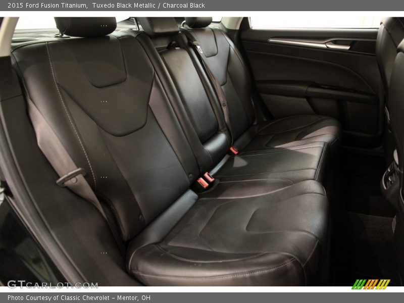 Tuxedo Black Metallic / Charcoal Black 2015 Ford Fusion Titanium