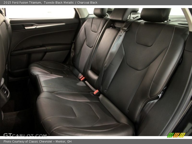 Tuxedo Black Metallic / Charcoal Black 2015 Ford Fusion Titanium