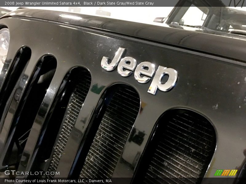 Black / Dark Slate Gray/Med Slate Gray 2008 Jeep Wrangler Unlimited Sahara 4x4