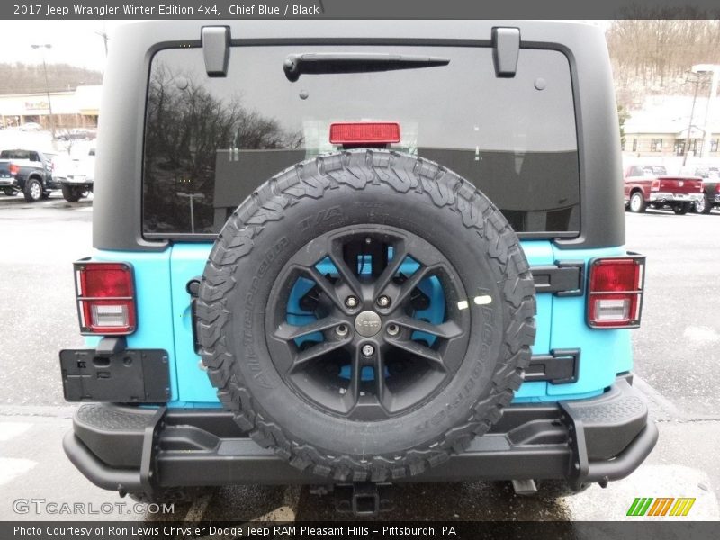 Chief Blue / Black 2017 Jeep Wrangler Winter Edition 4x4