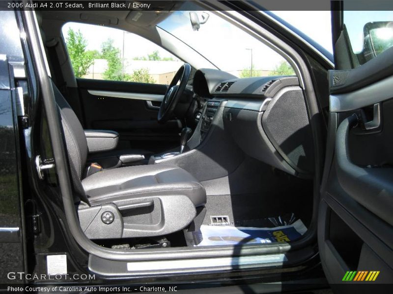 Brilliant Black / Ebony 2006 Audi A4 2.0T Sedan