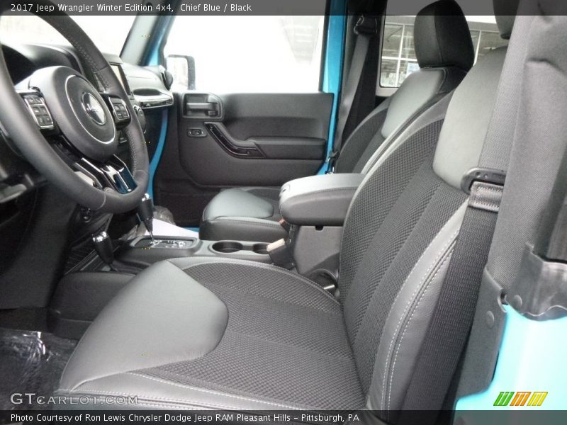 Chief Blue / Black 2017 Jeep Wrangler Winter Edition 4x4