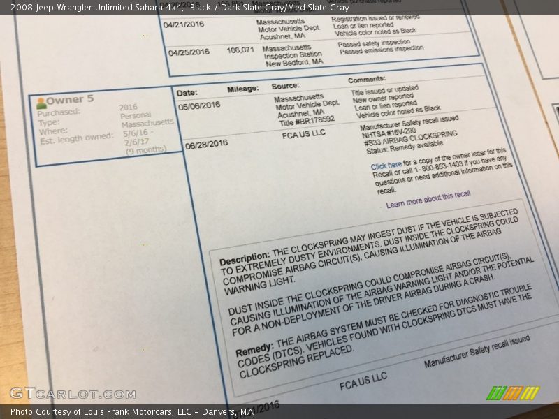 Black / Dark Slate Gray/Med Slate Gray 2008 Jeep Wrangler Unlimited Sahara 4x4