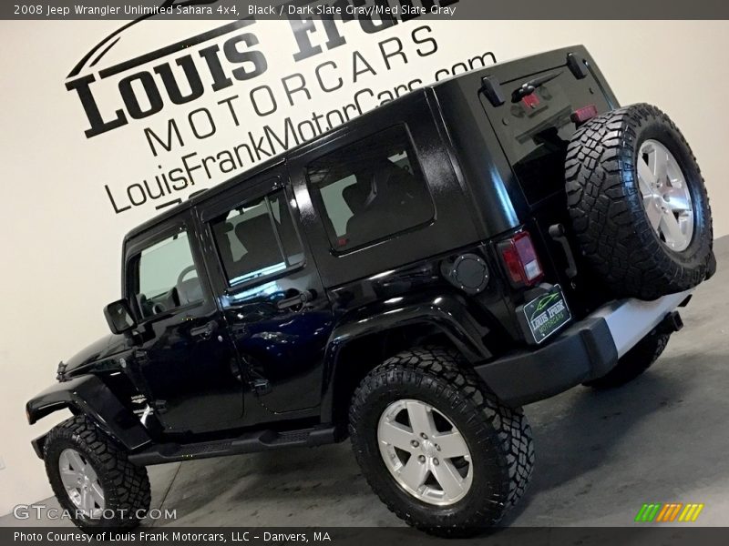 Black / Dark Slate Gray/Med Slate Gray 2008 Jeep Wrangler Unlimited Sahara 4x4