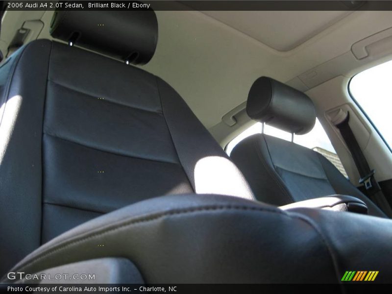 Brilliant Black / Ebony 2006 Audi A4 2.0T Sedan