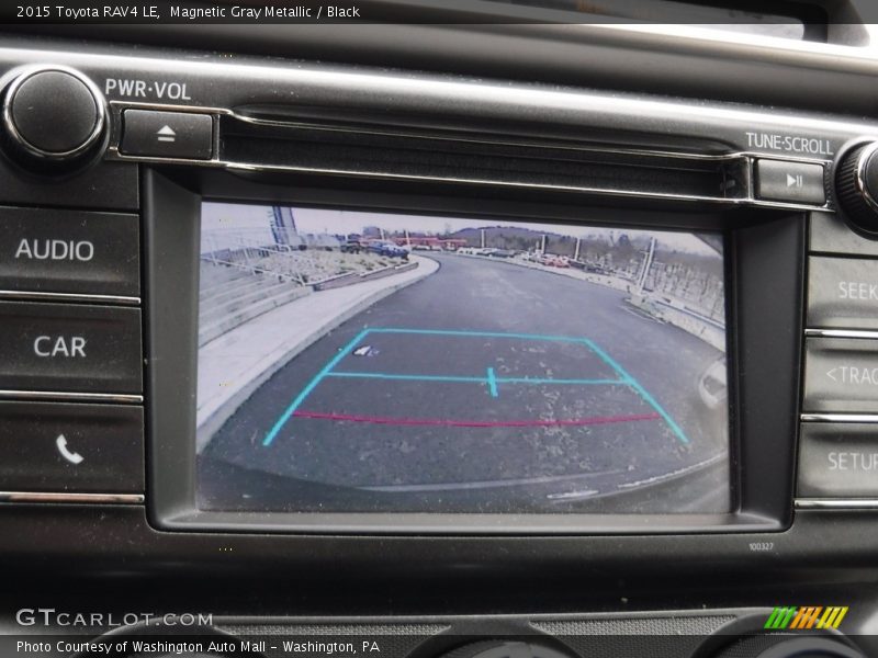 Magnetic Gray Metallic / Black 2015 Toyota RAV4 LE