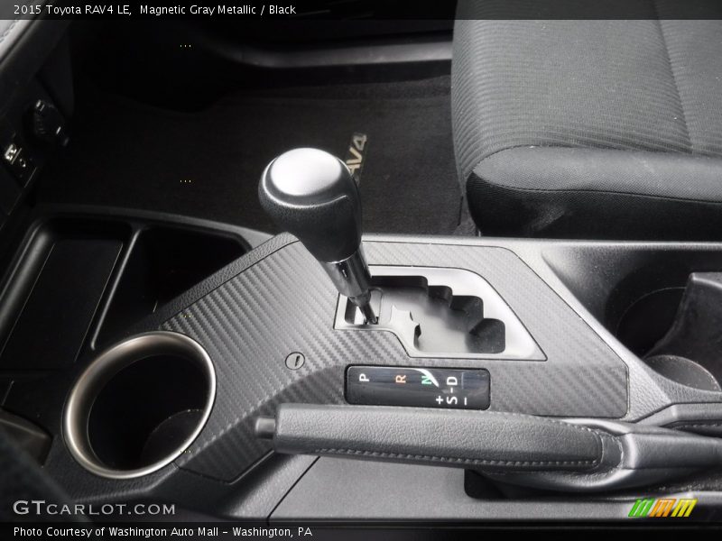 Magnetic Gray Metallic / Black 2015 Toyota RAV4 LE