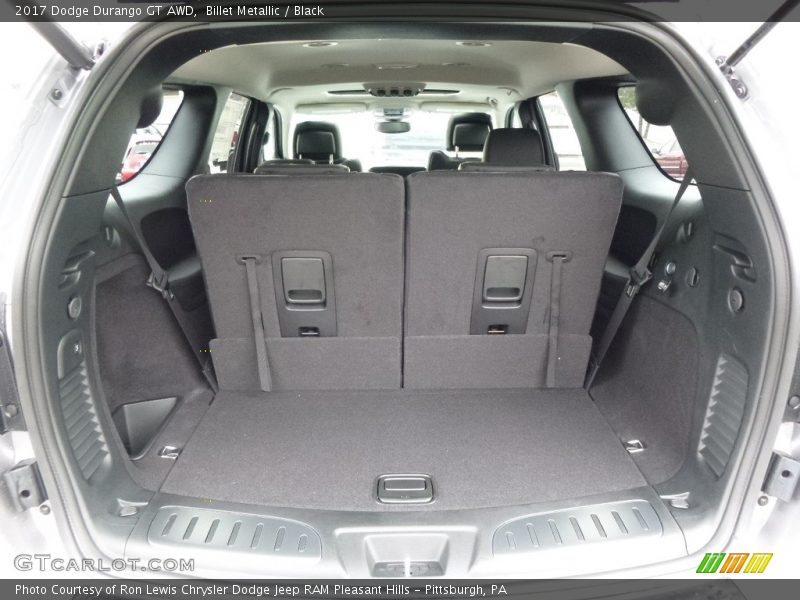 Billet Metallic / Black 2017 Dodge Durango GT AWD