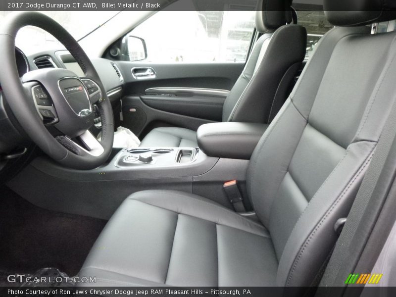 Billet Metallic / Black 2017 Dodge Durango GT AWD