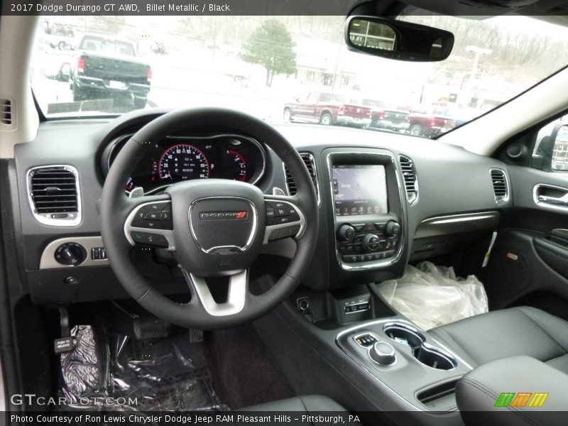 Billet Metallic / Black 2017 Dodge Durango GT AWD