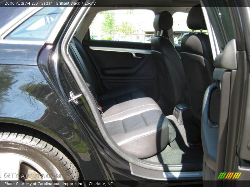 Brilliant Black / Ebony 2006 Audi A4 2.0T Sedan