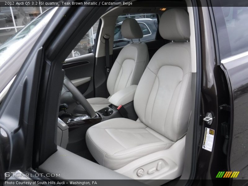 Teak Brown Metallic / Cardamom Beige 2012 Audi Q5 3.2 FSI quattro
