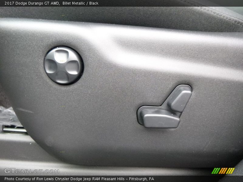 Billet Metallic / Black 2017 Dodge Durango GT AWD