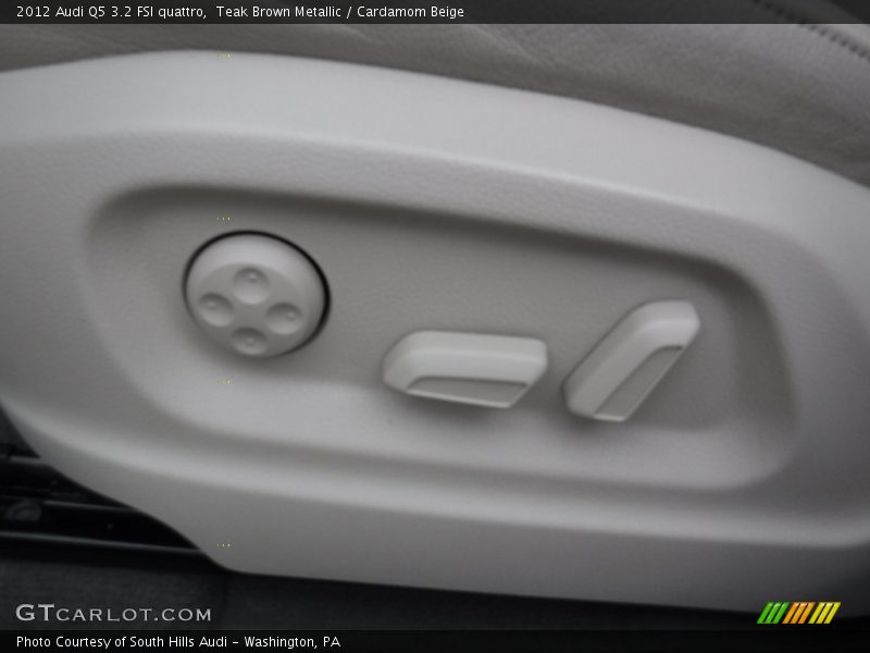 Teak Brown Metallic / Cardamom Beige 2012 Audi Q5 3.2 FSI quattro