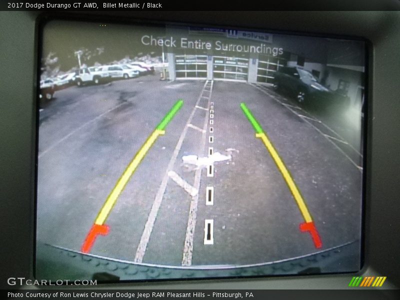 Billet Metallic / Black 2017 Dodge Durango GT AWD