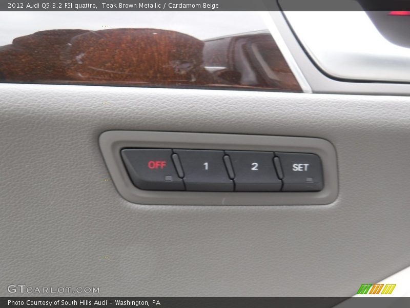 Teak Brown Metallic / Cardamom Beige 2012 Audi Q5 3.2 FSI quattro