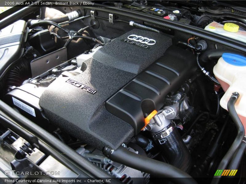 Brilliant Black / Ebony 2006 Audi A4 2.0T Sedan