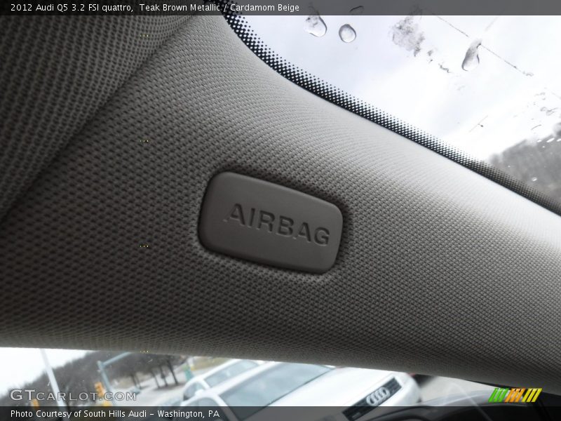 Teak Brown Metallic / Cardamom Beige 2012 Audi Q5 3.2 FSI quattro