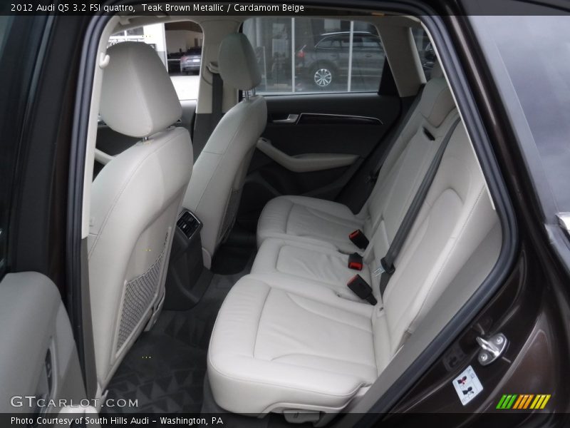 Teak Brown Metallic / Cardamom Beige 2012 Audi Q5 3.2 FSI quattro
