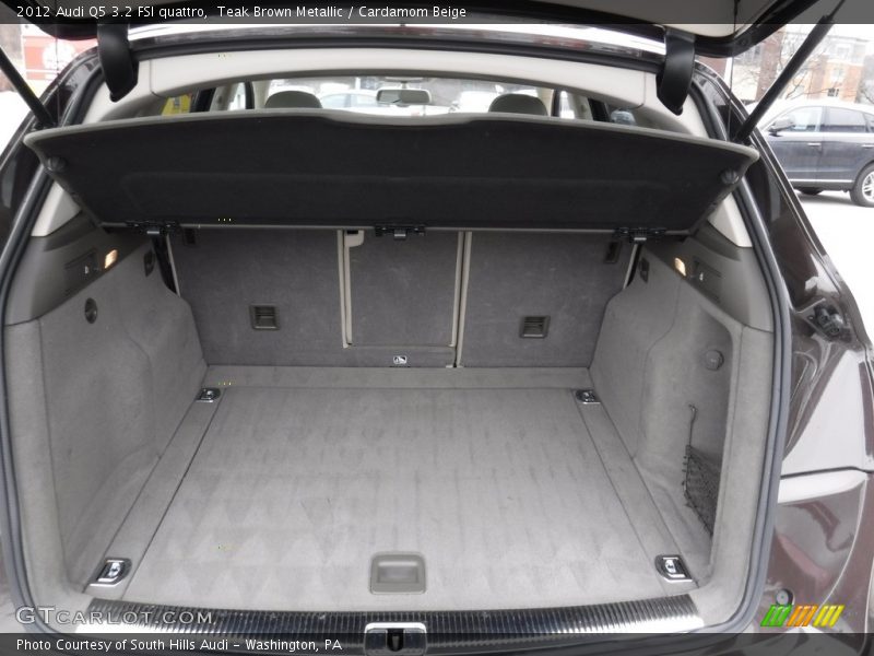 Teak Brown Metallic / Cardamom Beige 2012 Audi Q5 3.2 FSI quattro
