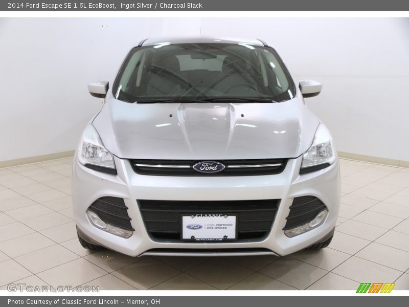Ingot Silver / Charcoal Black 2014 Ford Escape SE 1.6L EcoBoost